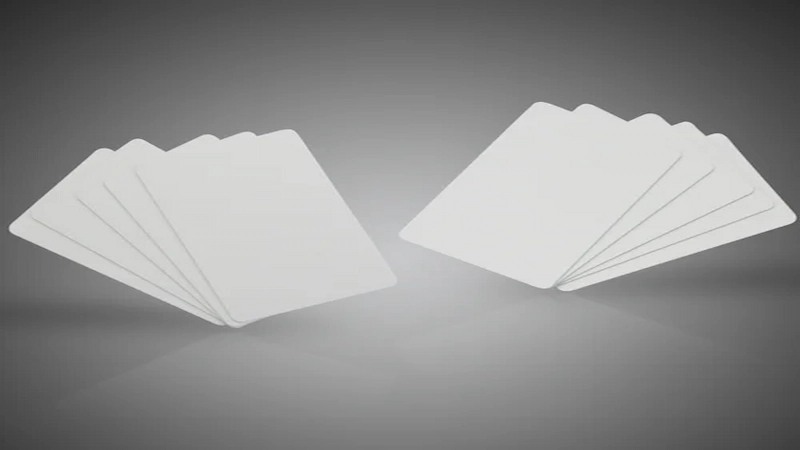 کارت pvc خام