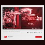 طرح لایه باز تامبنیل ورزشی بوکس